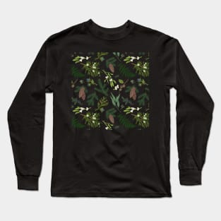 Winter Christmas Pattern Long Sleeve T-Shirt